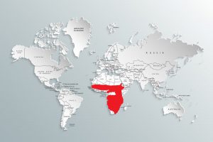 Leefgebied helmparelhoen